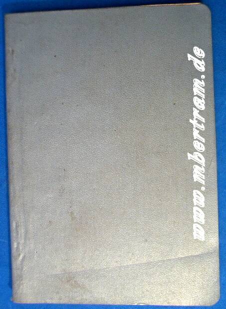 "SOS Polizei" Taschenkalender deutsche Polizei 1949 247 S.