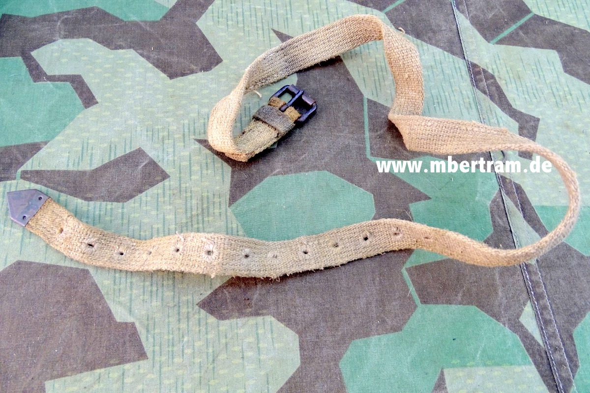 Packriemen Afrikakorps / Tropenausführung Wehrmacht, ca.96 cm x  2,5cm