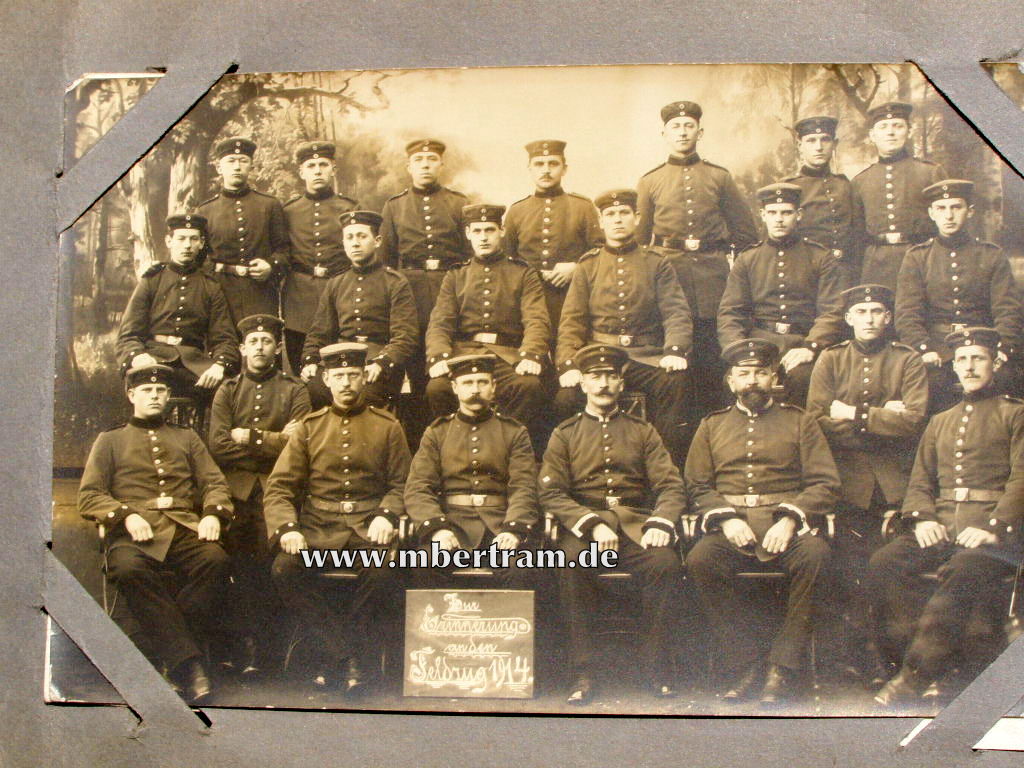 12835-13 Dokumenten- u. Fotokonvolut, 1.WK, Armierungs Bataillon