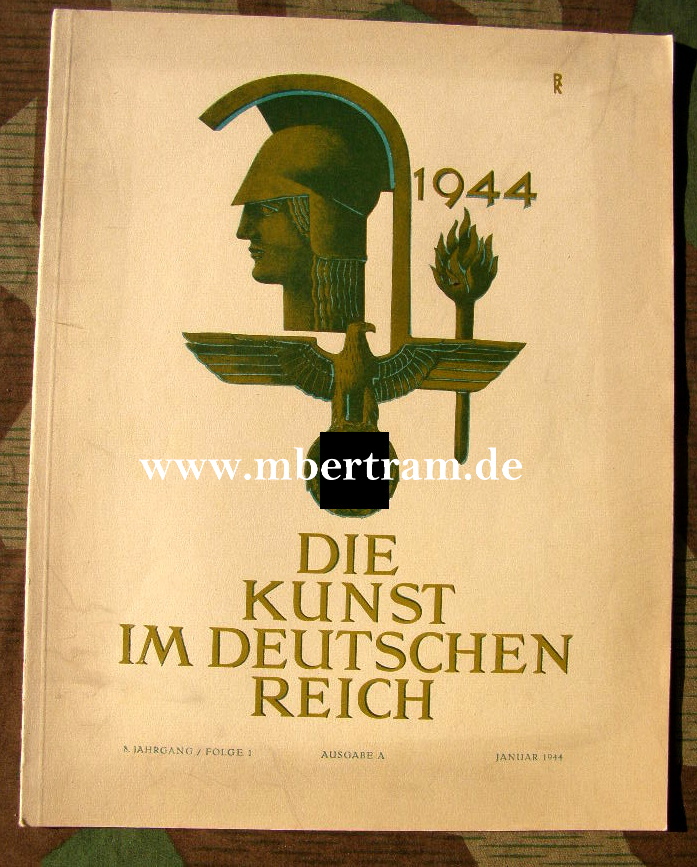 Die Kunst im Dritten/Deutschen Reich, Folge 1, Januar 1944