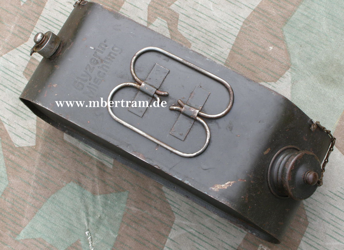 Wehrmacht Behälter für " Glyzerin Mischung"