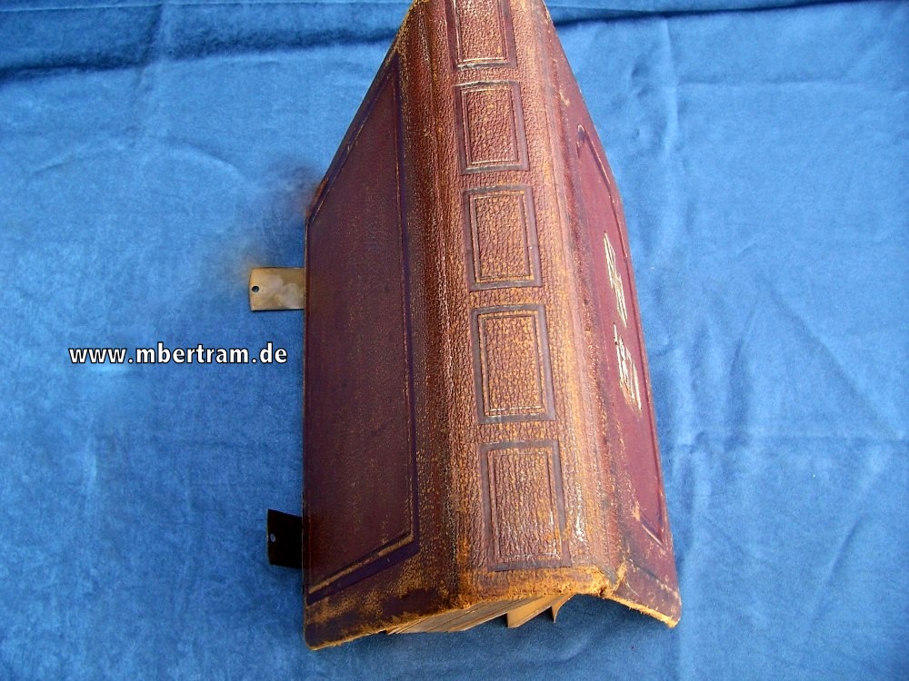 1870 Album für Kriegsdepeschen ! Rarität !