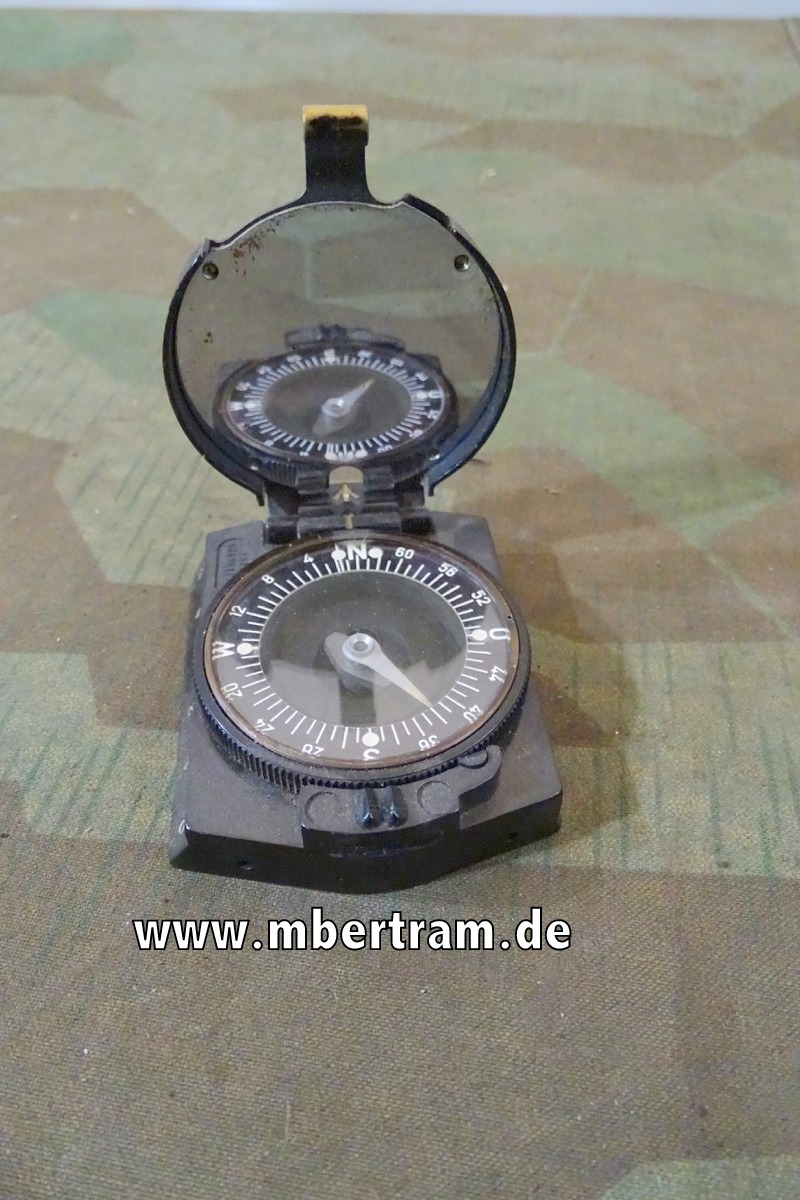 WH Kompass Metalldeckel Fa. Breithaupt Kassel