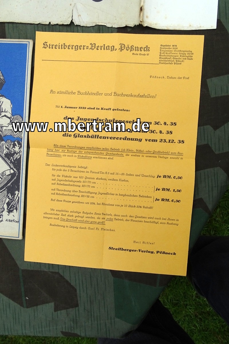 15814-2 Kunstmaler A. Reich: Von deutscher Art und deutscher Tat - Das Buch der HJ