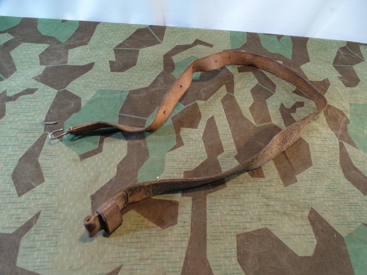Brauner Leder Trageriemen für Steyr Mannlicher M 95 Karabiner, vereinfachte Fertigung 1916
