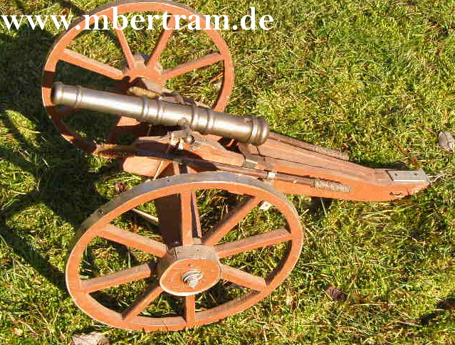 Kanonenmodell eines Feldgeschützes um 1820