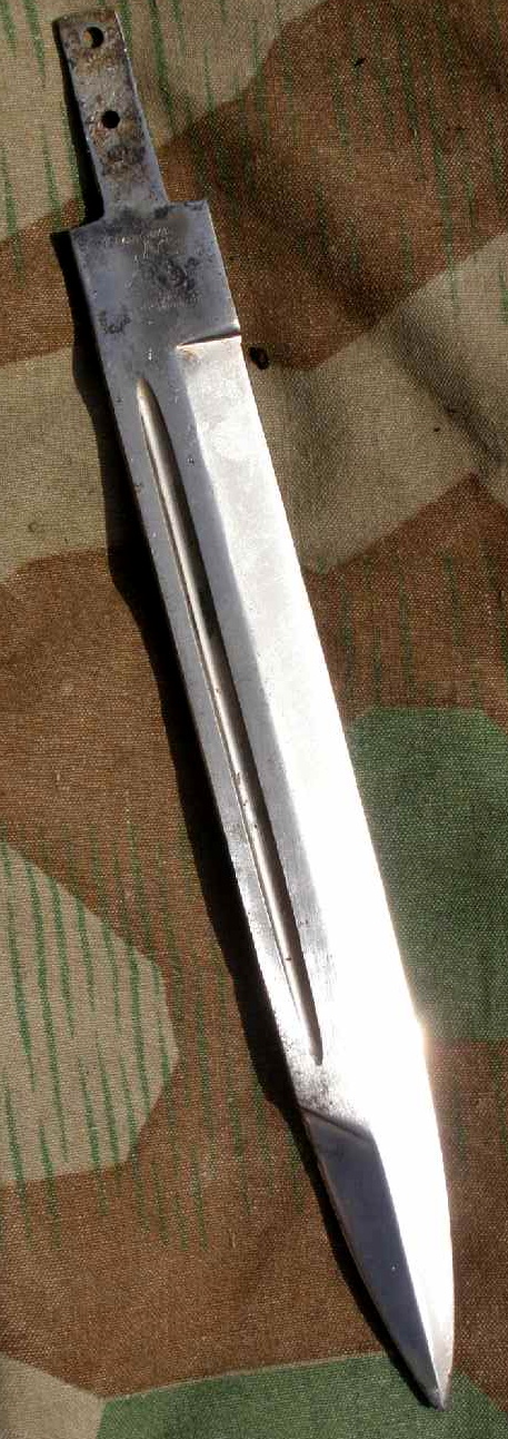 Kurze Messer-Klinge Ausgeh Seitengewehr KS 1898, 19,5cm