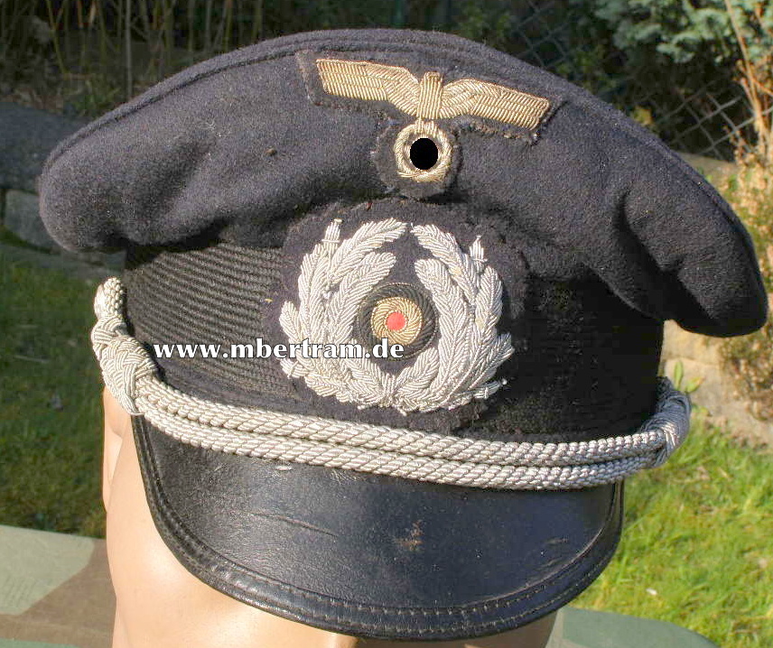 Kriegsmarine blaue Schirmmütze Marinebeamter um 1936