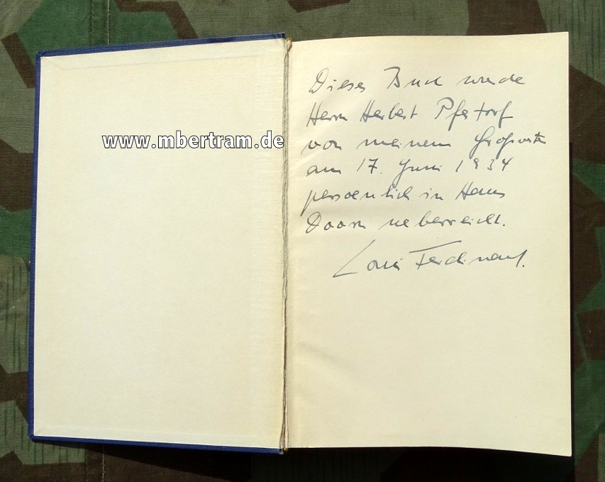 Wilhelm II., Kaiser: Aus meinem Leben : 1859-1888. Unterschrift Louis Ferdinand v.Pr.