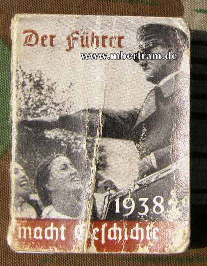 WHW Heftchen: "Der Führer macht Geschichte" 1938"