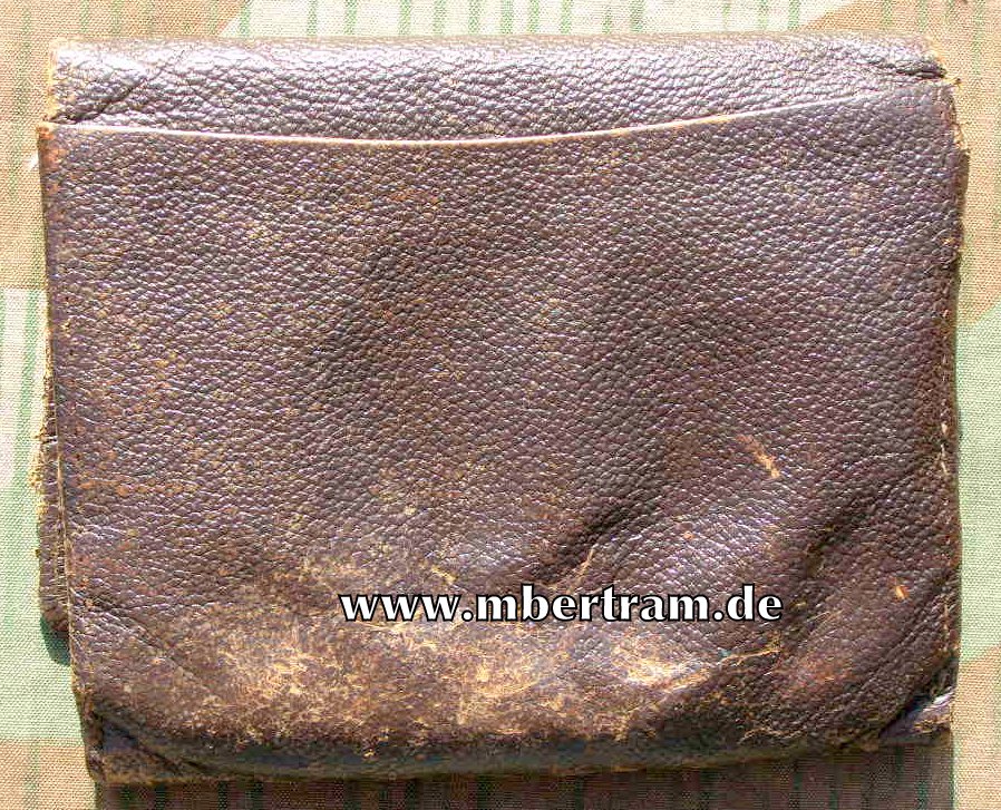 Soldatenportomonai / Geldbörse 1. WK. MG Abt.- MG 08/15