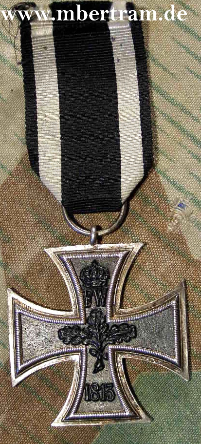 Eisernes Kreuz 2. Klasse 1914-1918 mit Band, Hersteller
