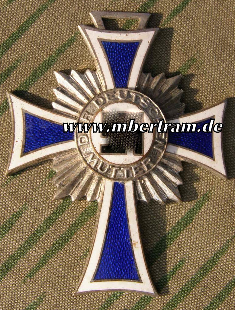 EHRENKREUZ DER DEUTSCHEN MUTTER SILBER O. BAND