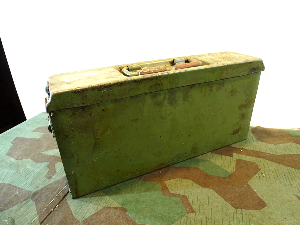 Wehrmacht MG 34/42 Patronenkasten 41 "brc "  gestempelt, überstrichen