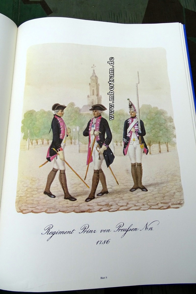 Schwarze, Wolfgang: Die Uniformen der Preußischen Garden 1704 bis 1836
