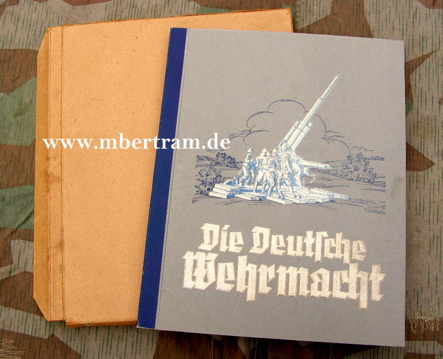 Sammelbilderalbum, Die deutsche Wehrmacht, Schuber
