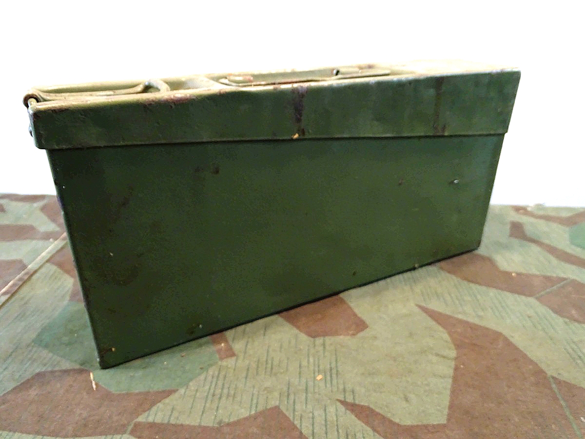 Reichswehr / frühe Wehrmacht Patronenkasten 15 zum MG 08, deutsch, "Mars 1931"