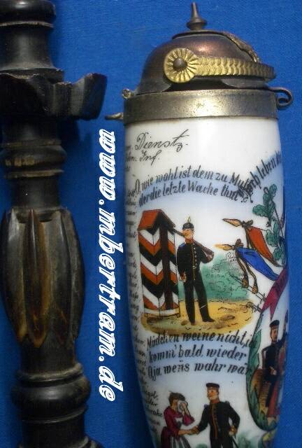1795-6 Reservistenpfeife: 3.Cp. 7.rhein.Inf.Rgt.No 69 Trier 1902-04