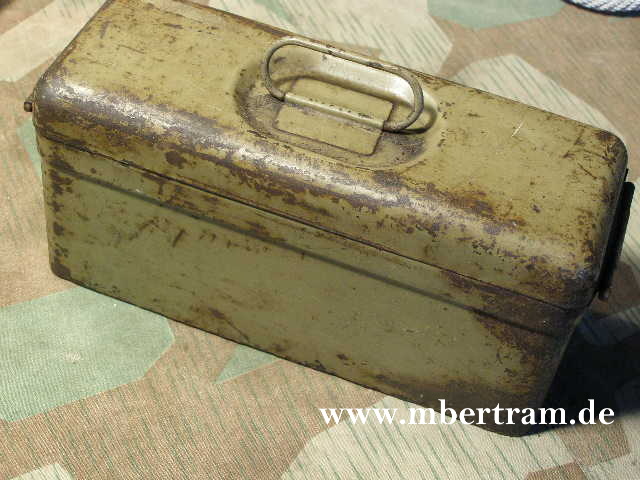 Zubehörkasten MG 42,Lehmgelb, für MG 42 Werkzeugkasten