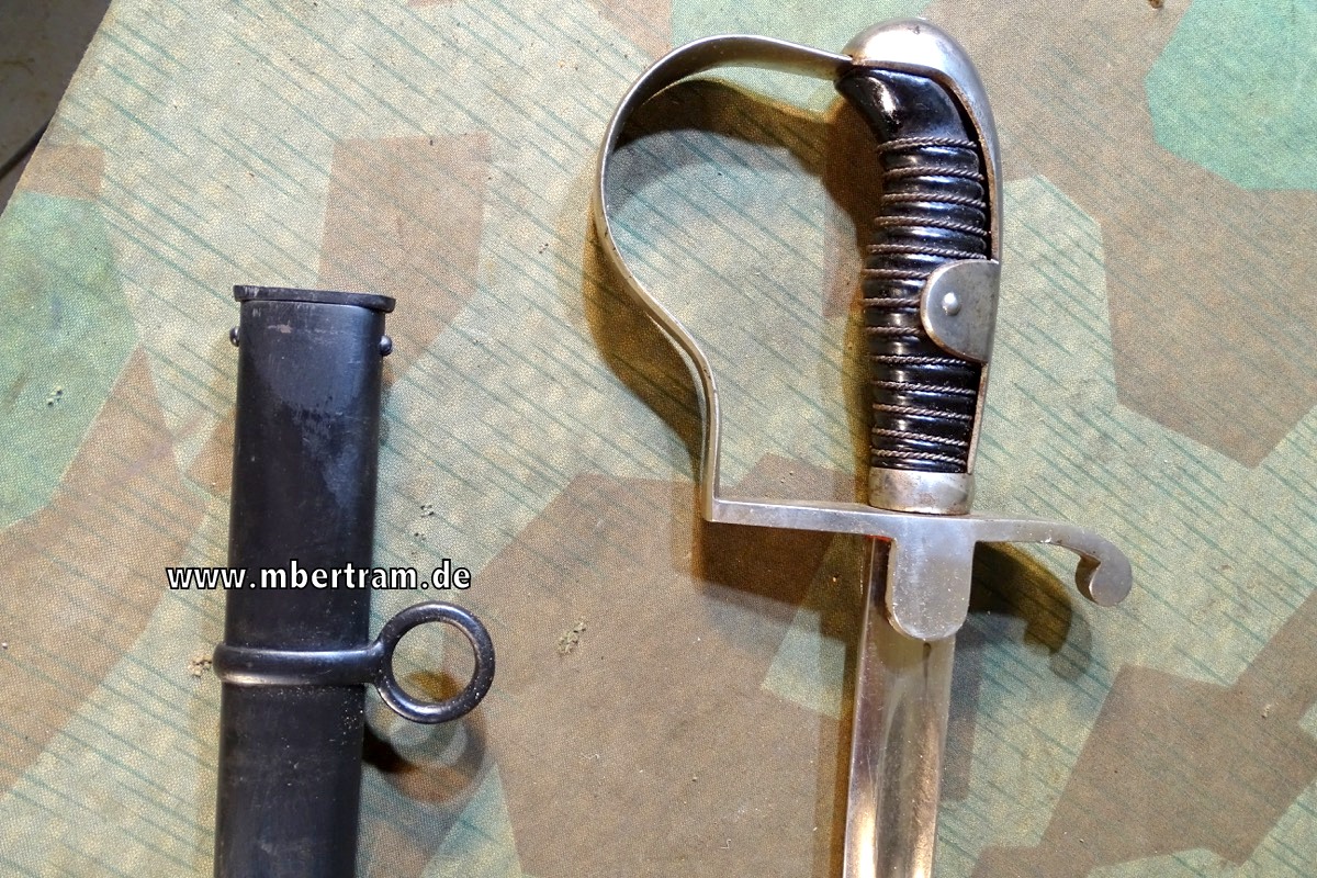 Artillerie Einheitssäbel mit Scheide