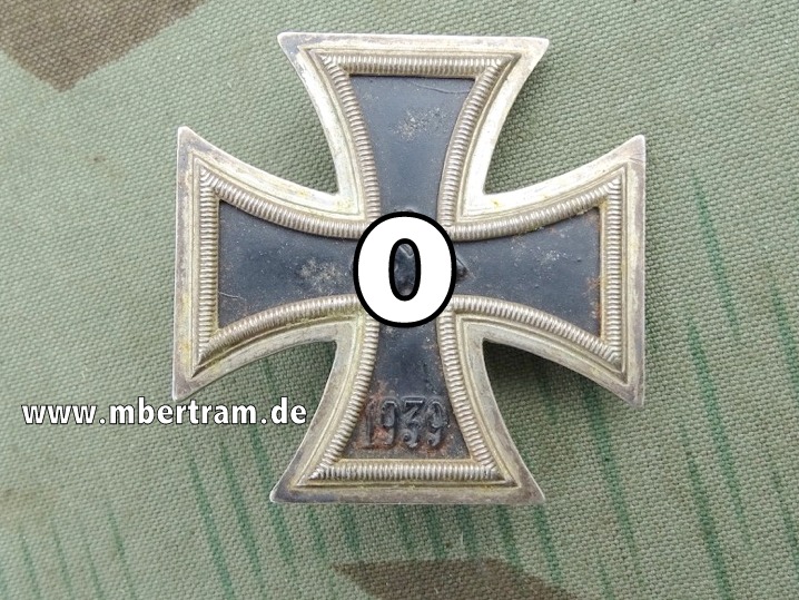 Eisernes Kreuz 1. Klasse 1939 Hst.: 15 Friedrich Orth Wien