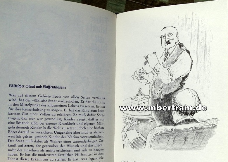 Parodie: Kurt Halbritter Adolf Hitlers " Mein Kampf" Humorvolle Skizzen.