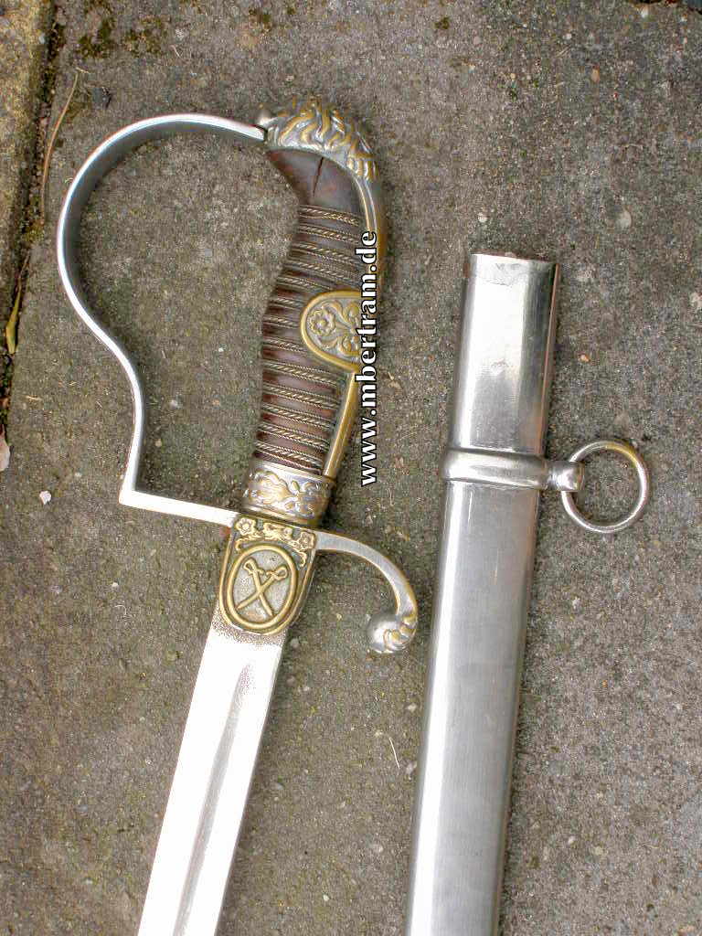 Preussen Kavallerie/ Infanterie Löwenkopf Offizierssäbel.
