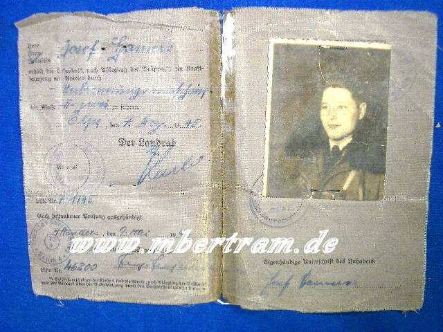 1206-37 Dokumente, Flugbücher und Fotoalbenkonvolut, Fluglehrer