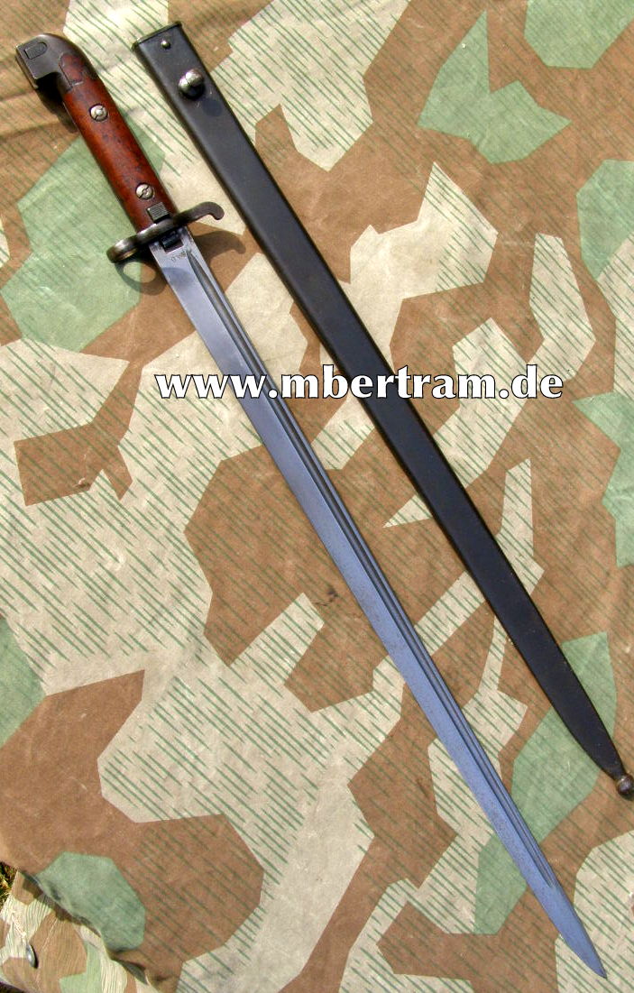 11116-6 Schweden Marine-Bajonett M 1915. Lange Klinge