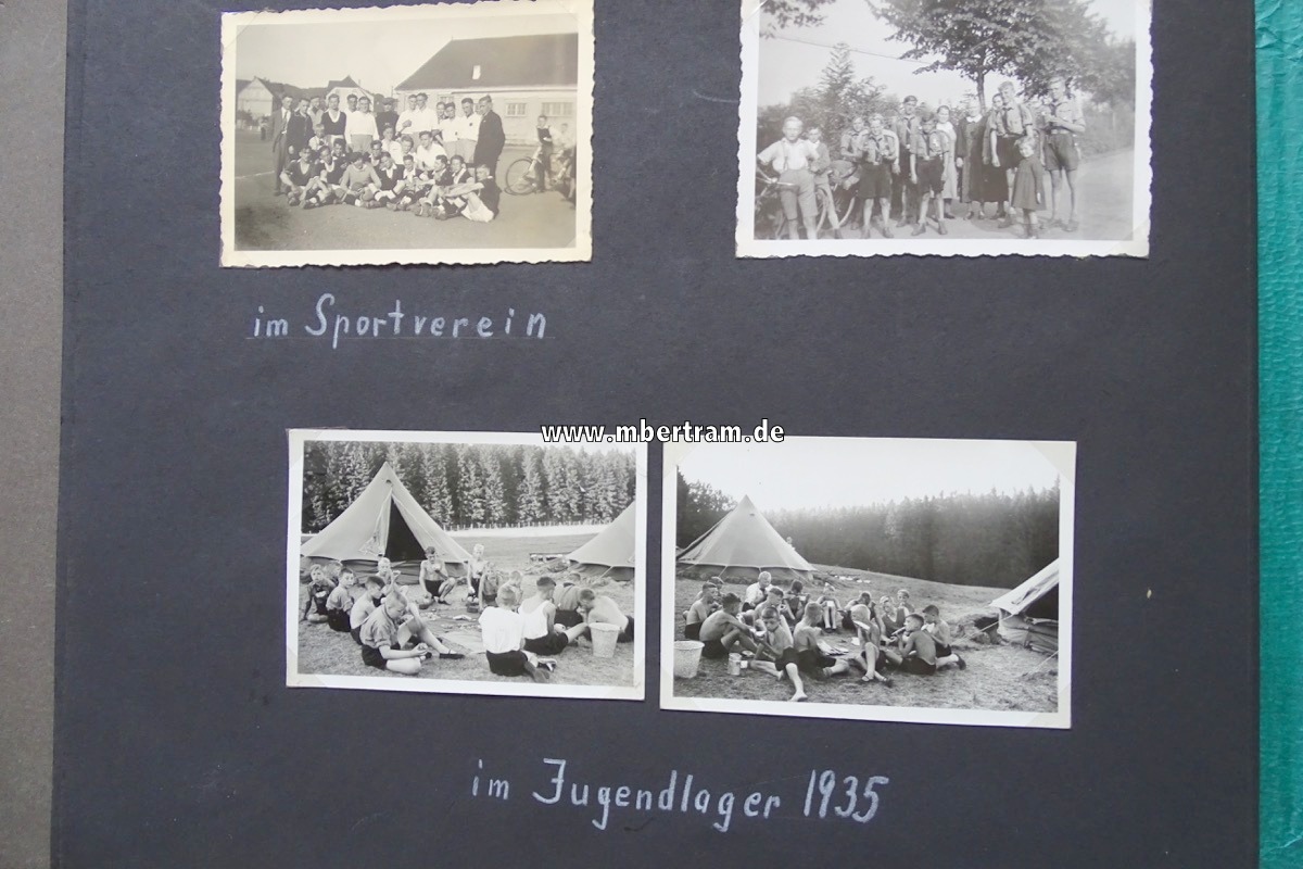 18408-4 Fotoalbum eines Angehörigen der SS Division "Germania"