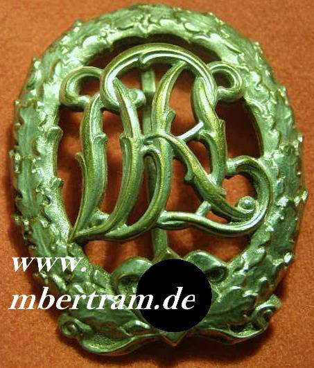 Reichssportabzeichen DRL, Silber, m.HK, Wernstein-Jena