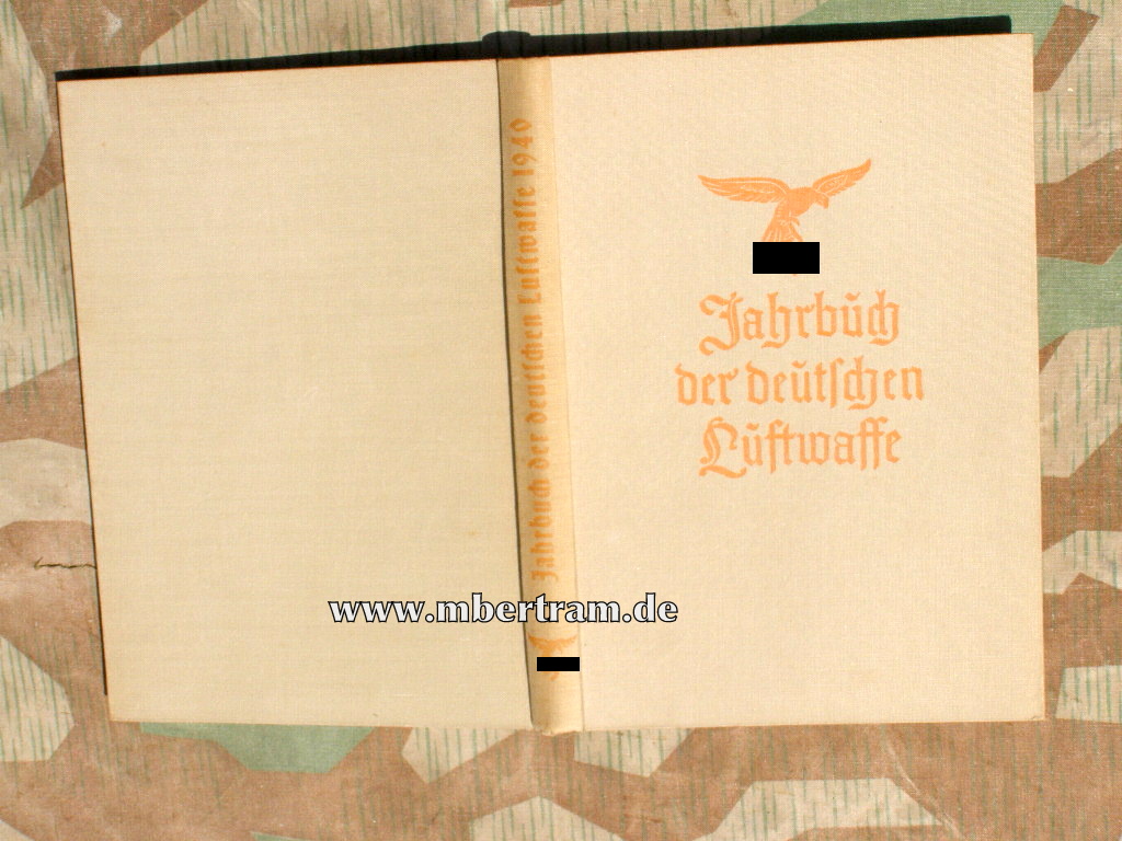 Jahrbuch der deutschen Luftwaffe 1940. 116 Fotos, 186 S.