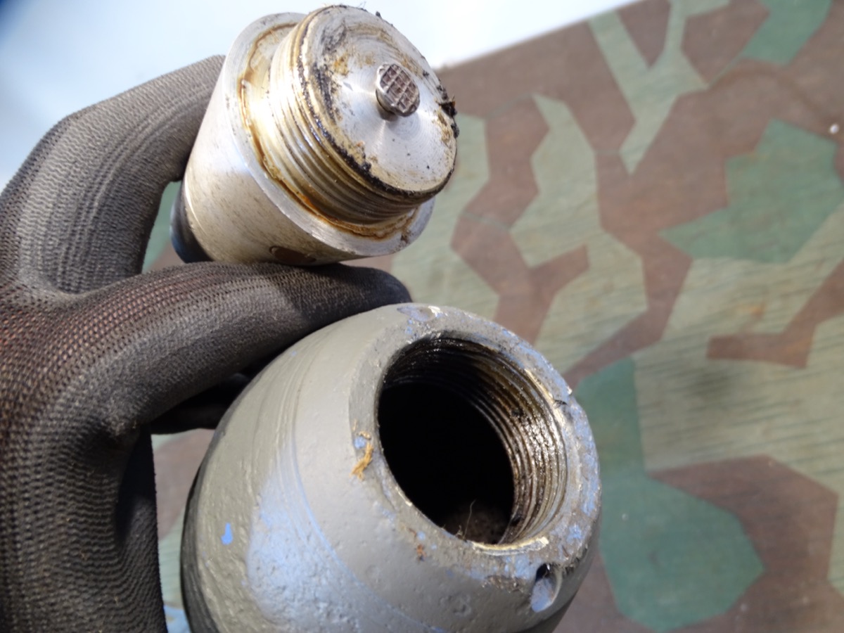 2. Weltkrieg Deko M43 Munition für US 81 mm Granatwerfer von 1944