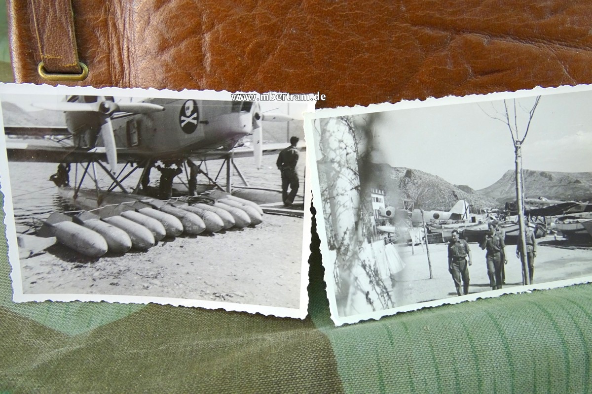 12371-328 Umfangreicher Nachlass Ju 52 Bordschütze, DK Gold, LW Pokal, Legion Condor, Alben....