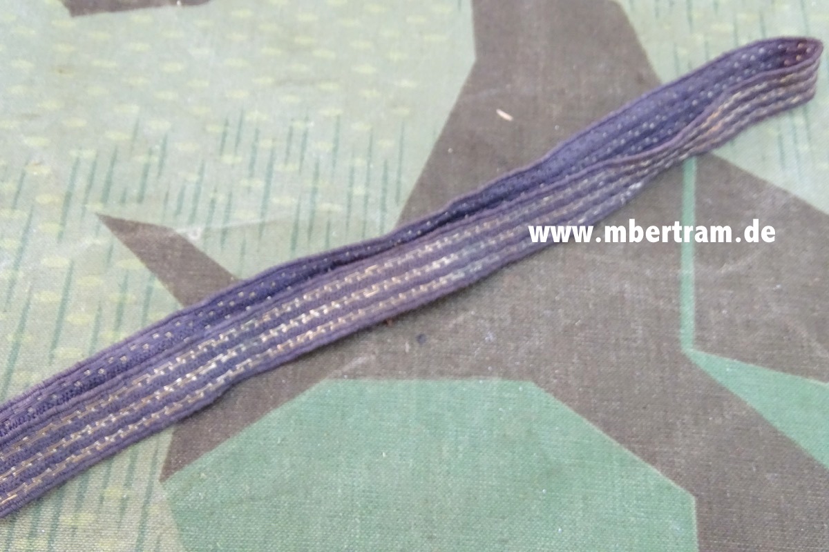 Luftwaffe/ Heer Offiziers Portepee für Säbel und Extra Seitengewehr , blaugrau, Stoff