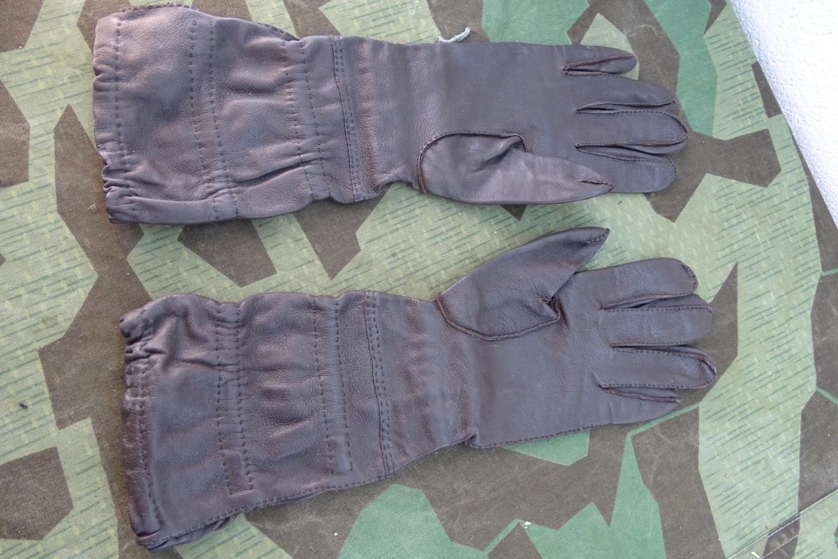 Luftwaffe Handschuhe für Fallschirmjäger, Schneiderfertigung für Offizier
