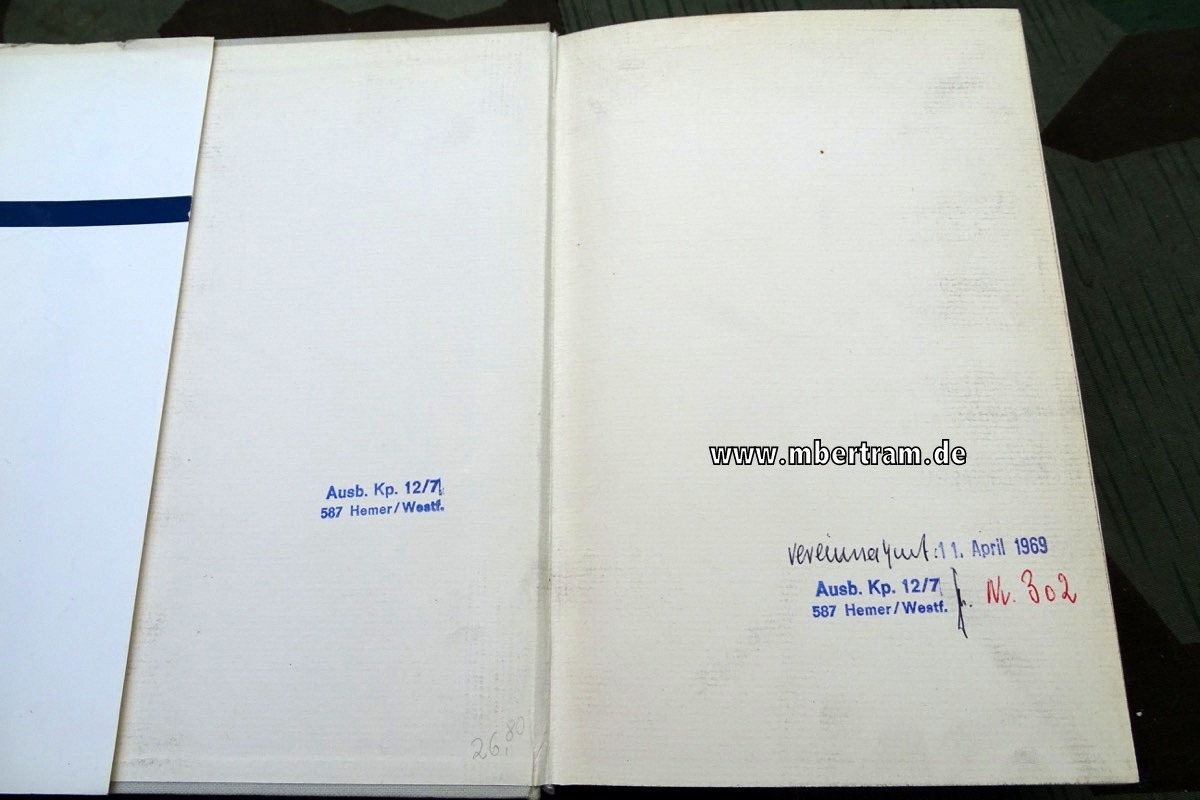 Manstein, Erich von:  Verlorene Siege 1966,  Auflage: 42- 44 Tsd. 664 Seiten