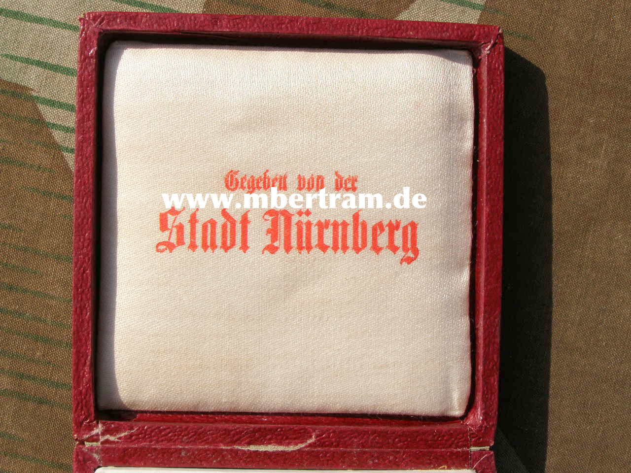 10872-4 Medaille, Schatulle, Deutsche Kampfspiele 1934 Nürnberg