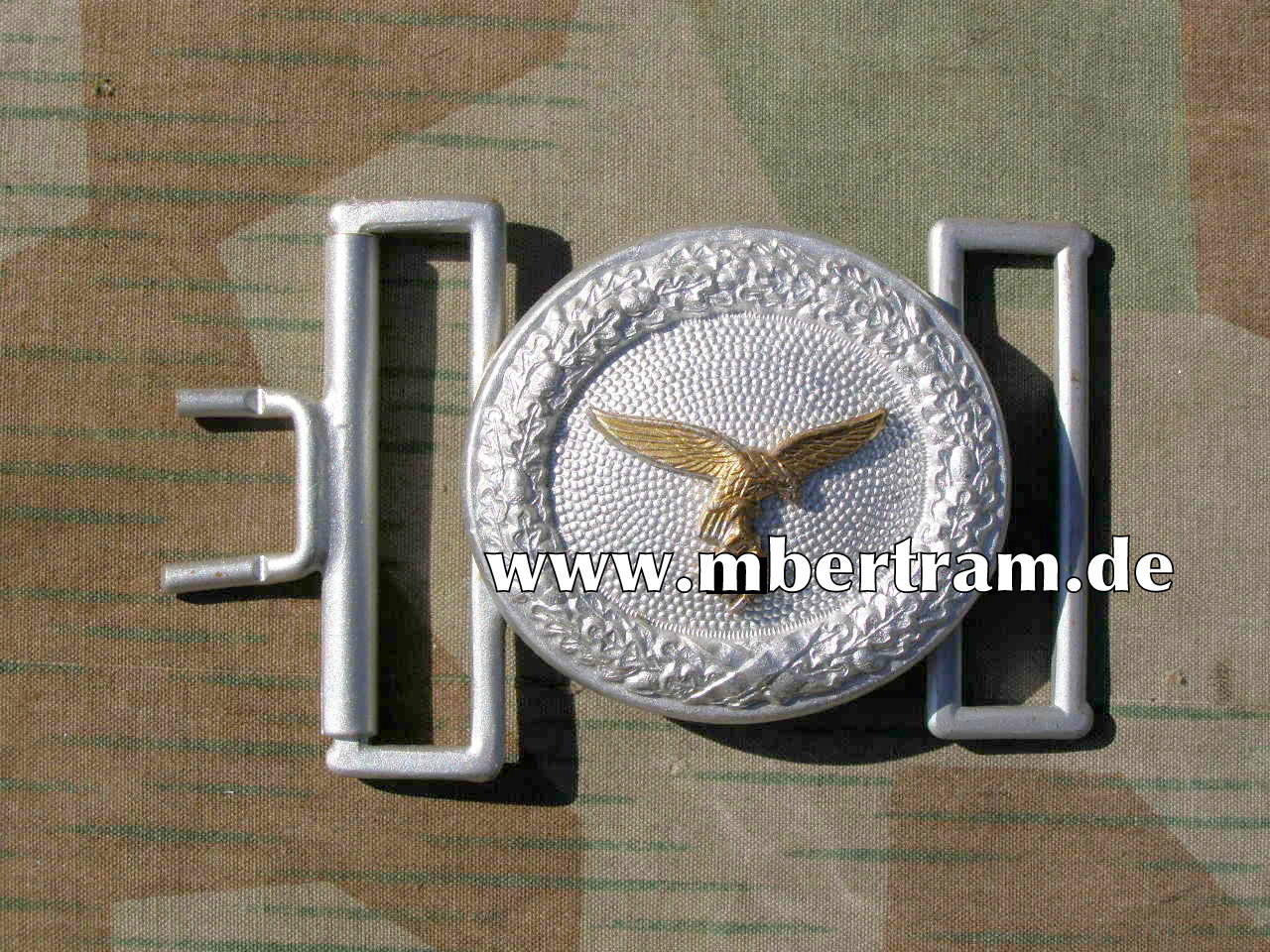 Replik: Luftwaffe Offz. Feldbindenschloss, 2 Gegenschließen