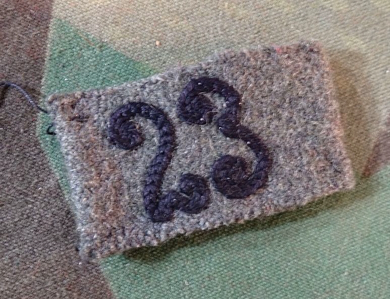 Schulterkklappen Aufschub Pionier Regiment 23