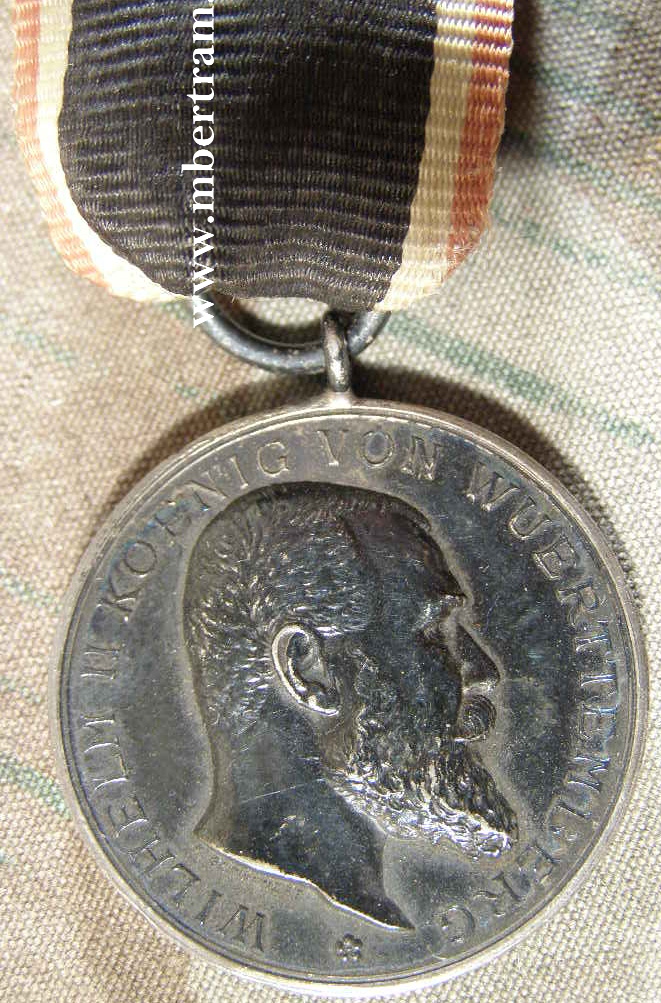 Wrtmb. Silberne Militär Verdienstmedaille 1892-1918