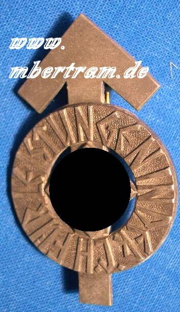 HJ-Leistungsabzeichen Silber, RZM M 1/34, Nr. 170389