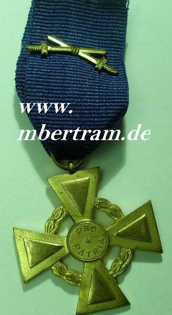 PRO PATRIA, EHRENZEICHEN der Österr. Ehrenlegion, AE