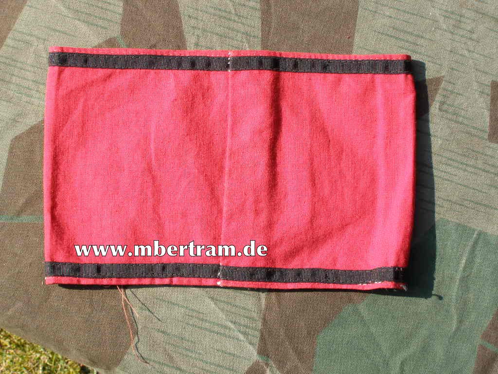Armbinde Allgemeine SS , mehrteiliges Stück, Z. 3-4