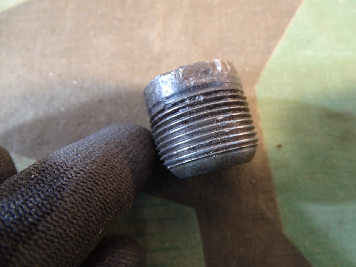Kurzer Leuchtspur Einsatz für deutsche Wehrmachts 3,7cm Granaten, Länge ca. 23,5 mm, Zustand 3