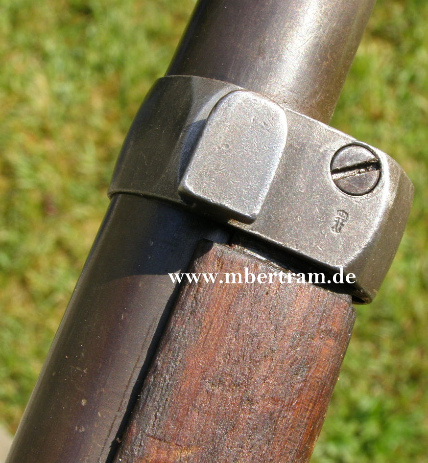 10238-9 Deko Gewehr 88, Hst.: Amberg 1889, Deutsches Visier