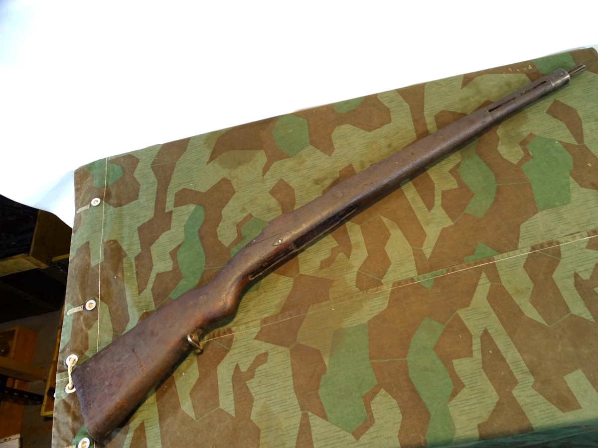 Schäftung mit Bajonetthalter für Mauser Karabiner