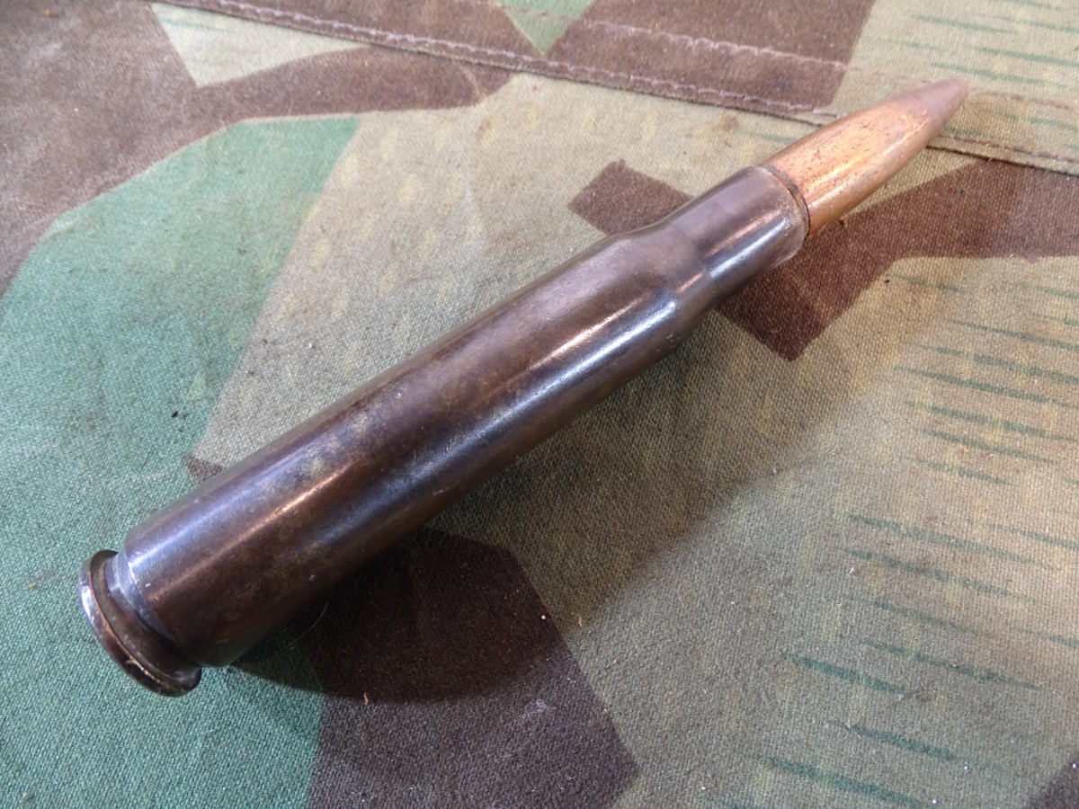 Alliierte Flugzeug Deko Bordwaffen Munition,  schweres 13,2mm MG,  S L 1943