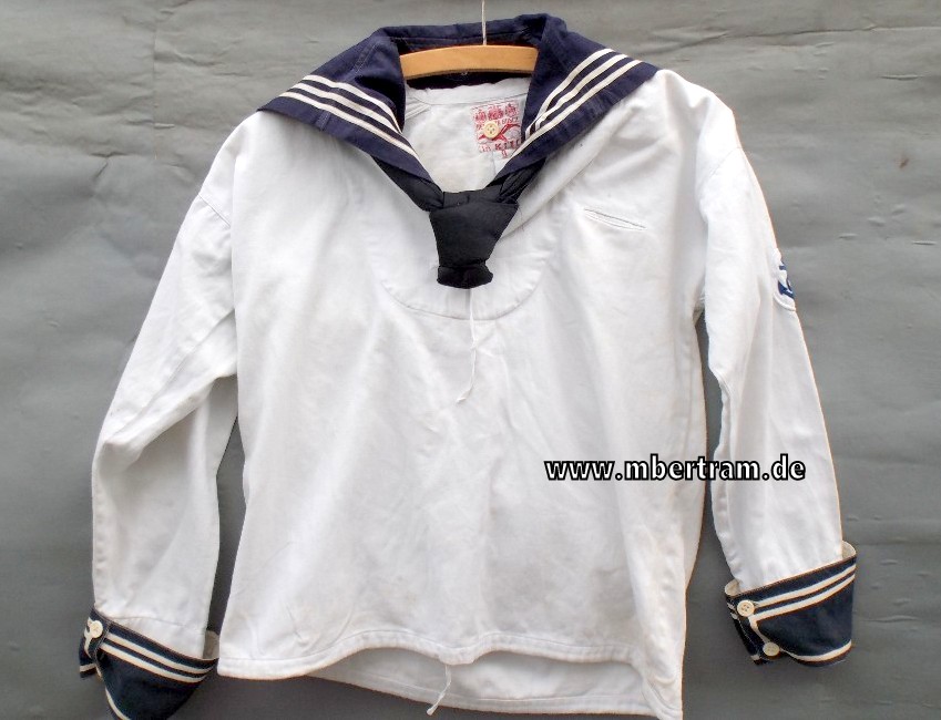 Kaiserliche Marine Matrosenbluse mit Kragen und Binder