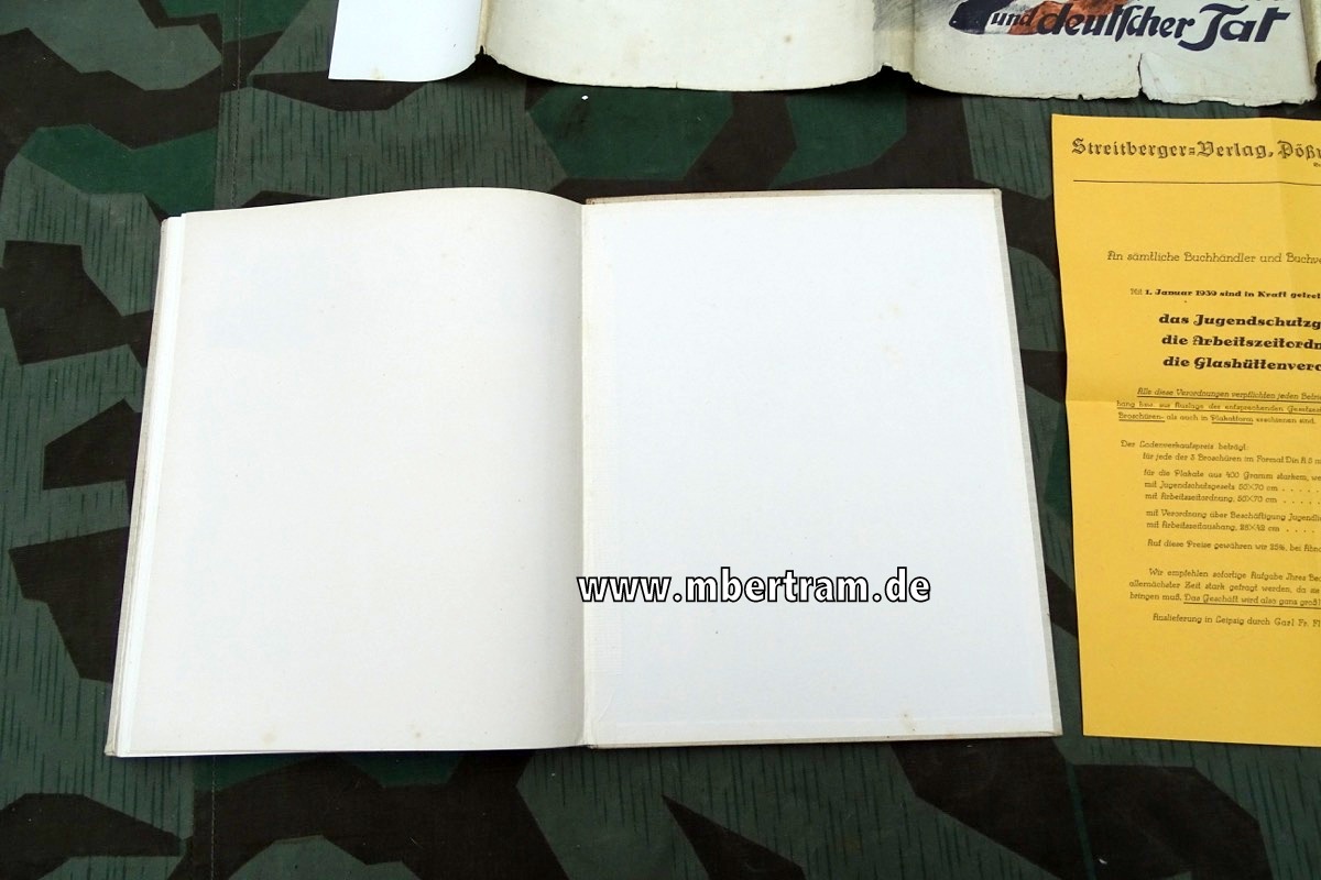 15814-9 Kunstmaler A. Reich: Von deutscher Art und deutscher Tat - Das Buch der HJ